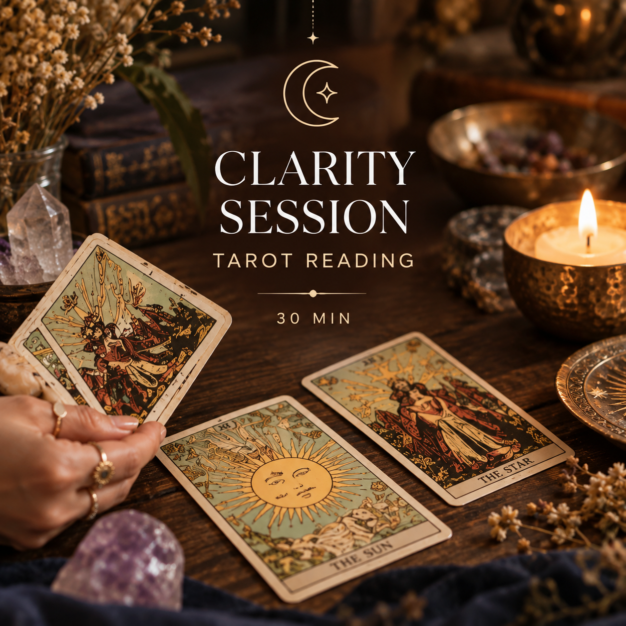 Clarity Session (Tarot Reading 30min)