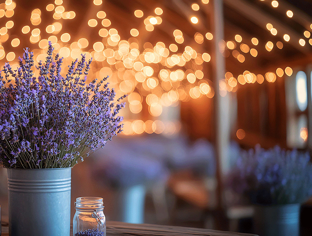 Lavender botanicals used in signature fragrance experiences
