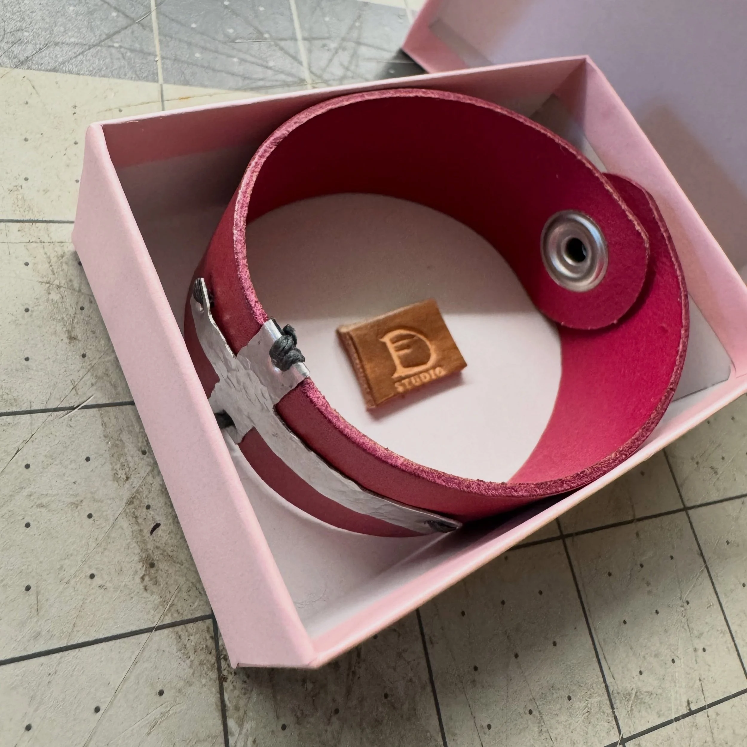 I made this cross cuff as a birthday gift for a very special friend. What made it extra meaningful was that she asked for it after seeing a cross cuff I had made a few months ago. She wasn&rsquo;t pointing me toward something she&rsquo;d seen somewhe