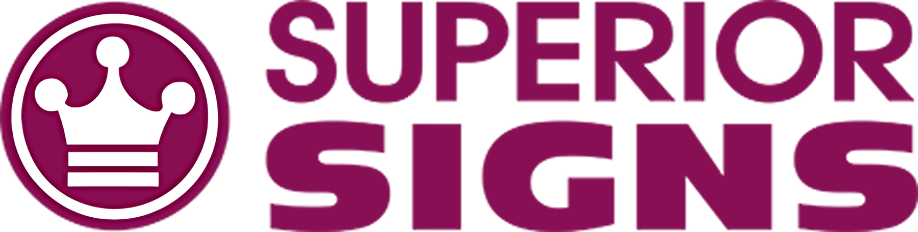 White crown icon inside a circle on a purple background.