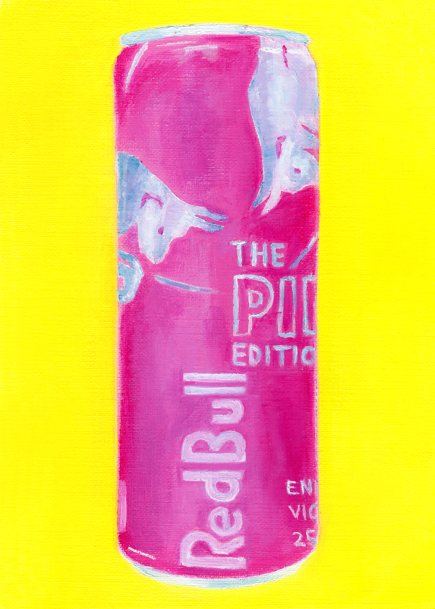 Pink - 2026 - Oil on Paper