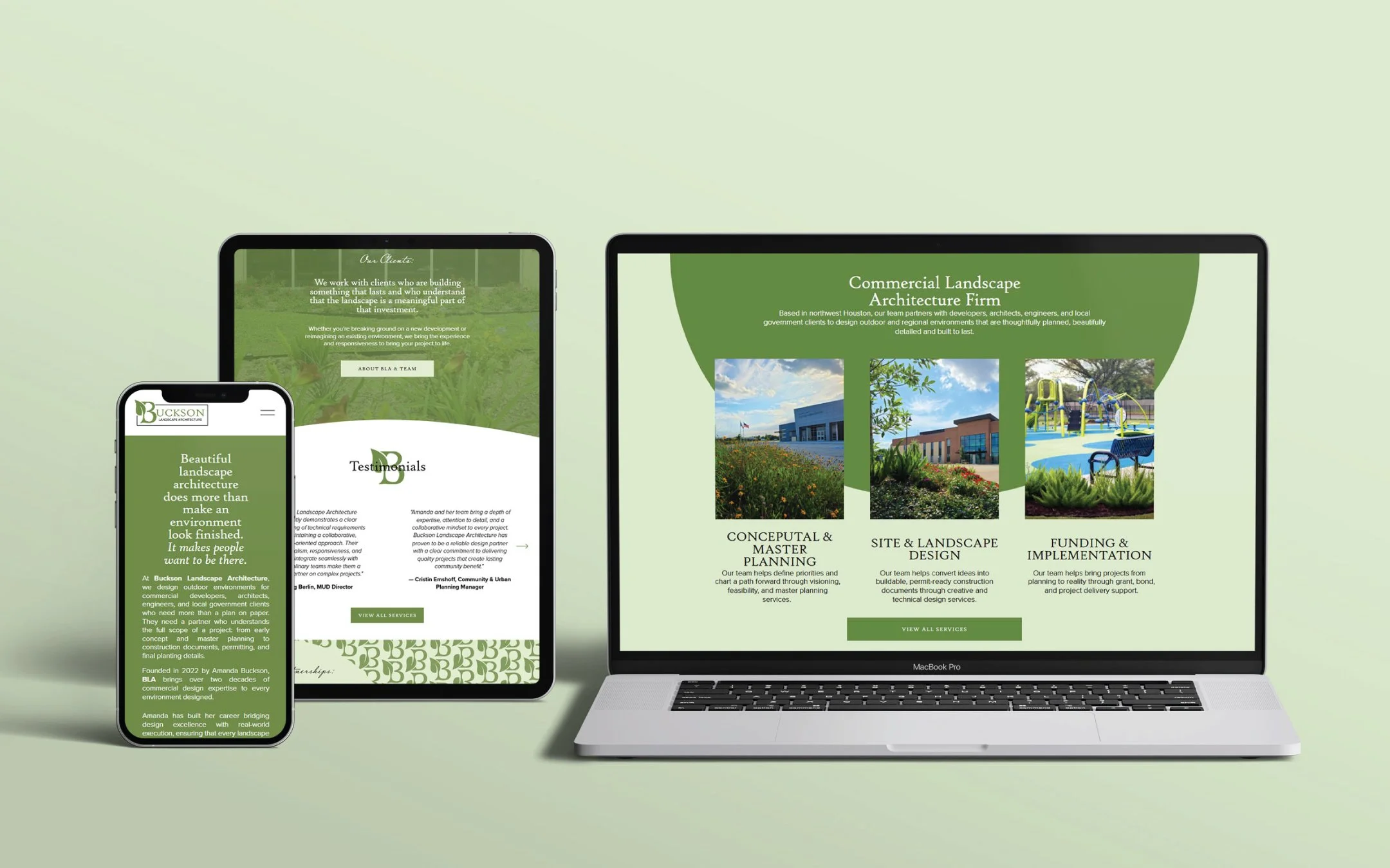 Buckson | Landscape Architecture Firm