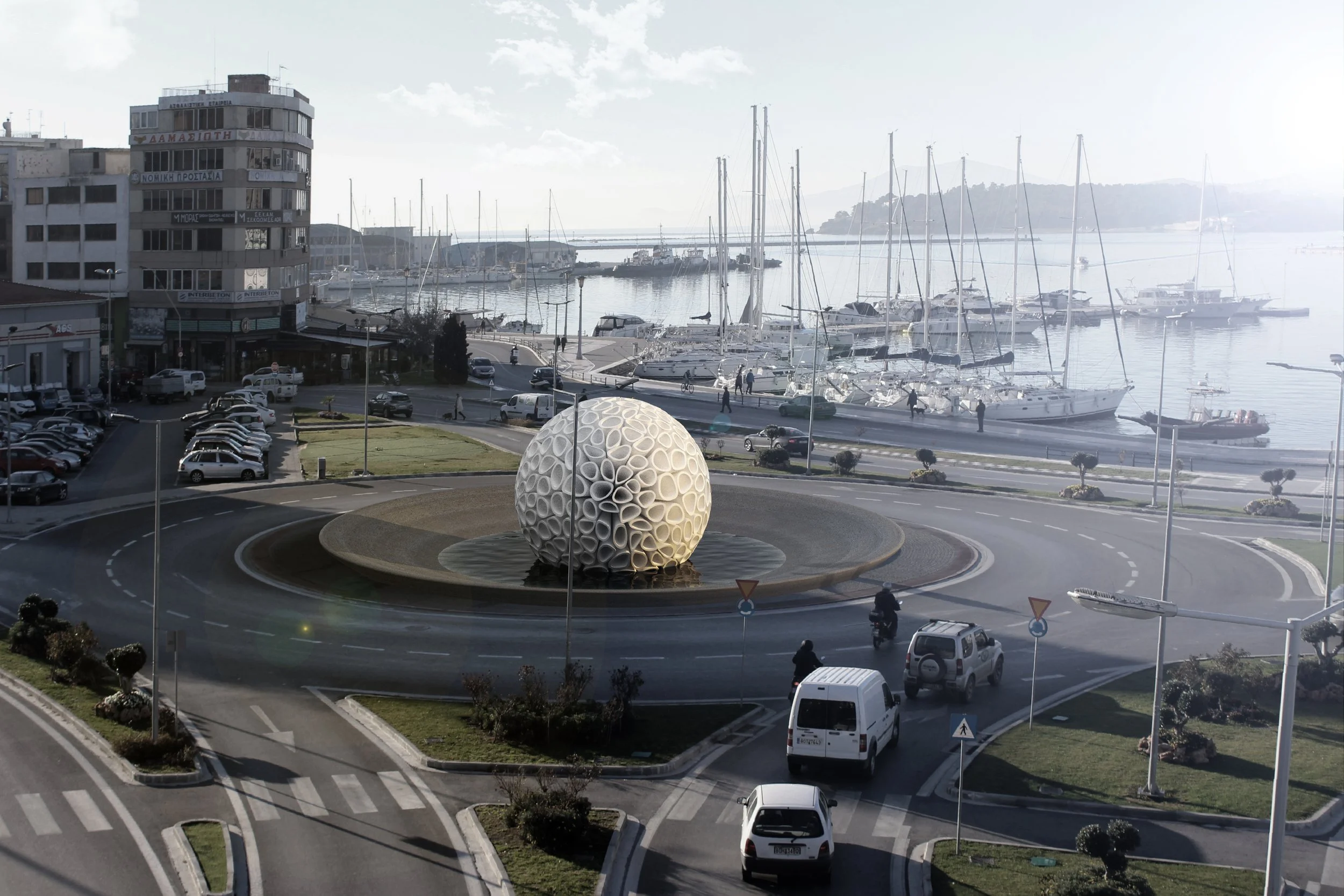 Komvion - Roundabout Design in Volos
