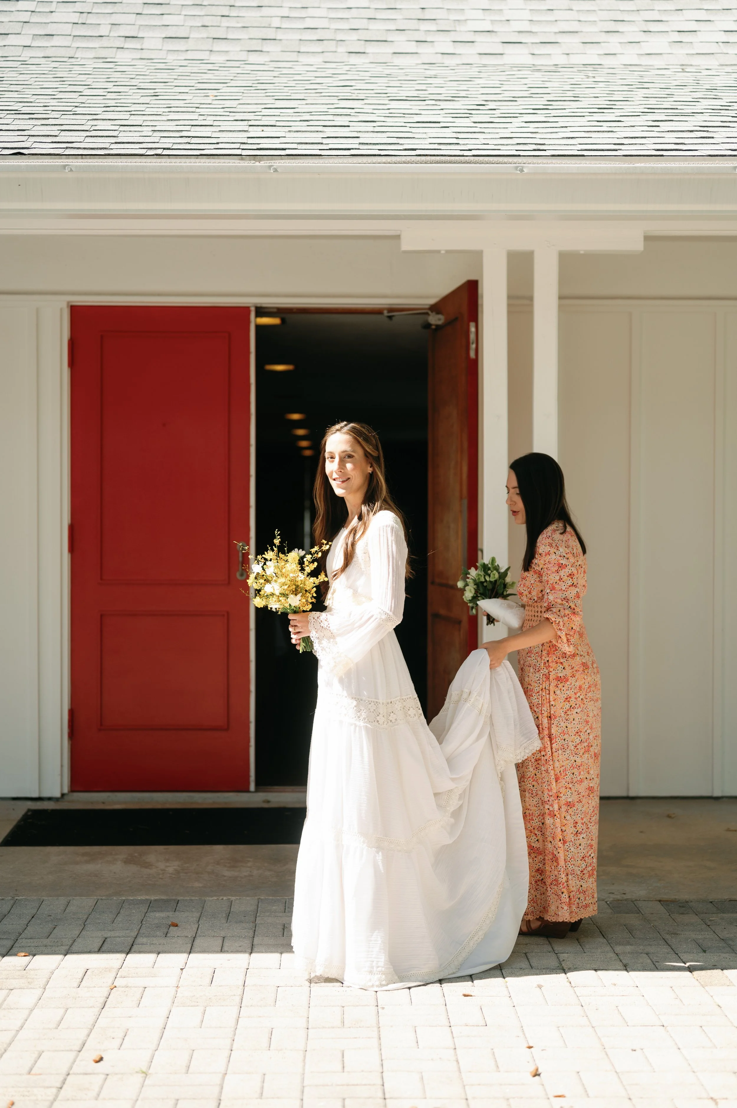 A 1970s-inspired micro wedding in Boca Raton