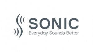 Logotipo de Sonic con el eslogan 'Everyday Sounds Better'