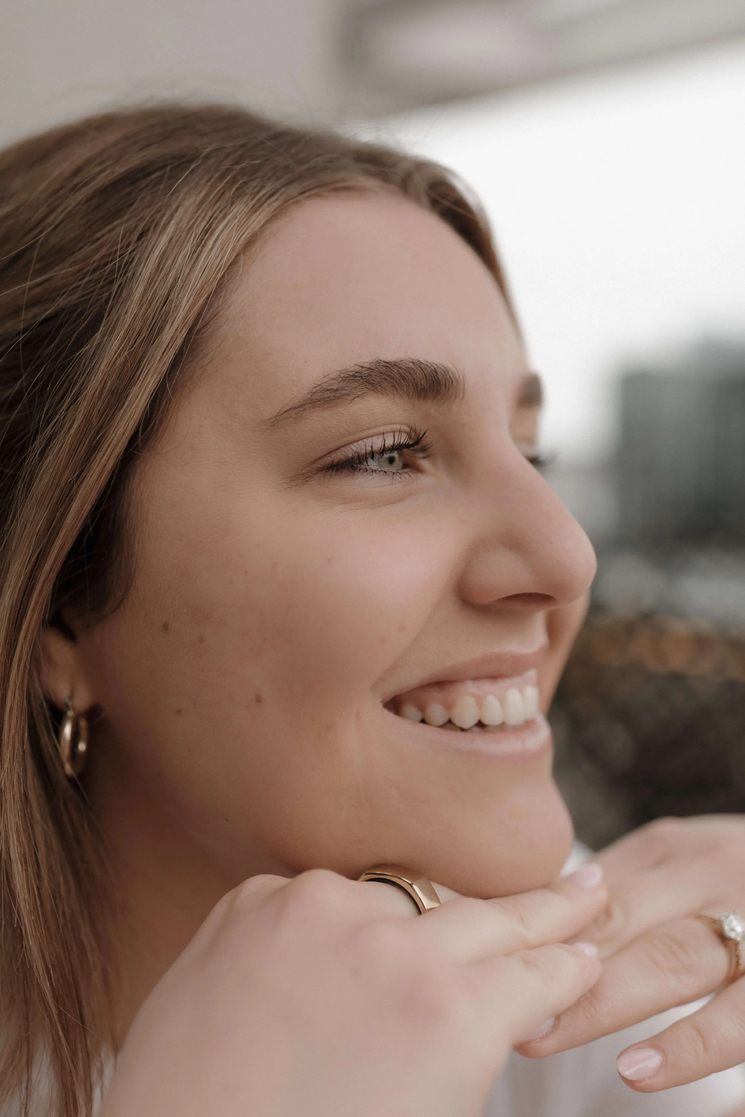 Nash Injections client with Botox treatment.