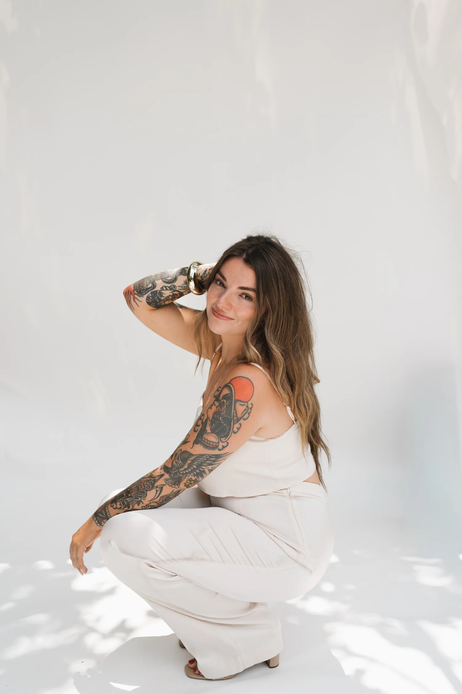 Cailyn Gallagher working at The Aesthetics Club Nashville
