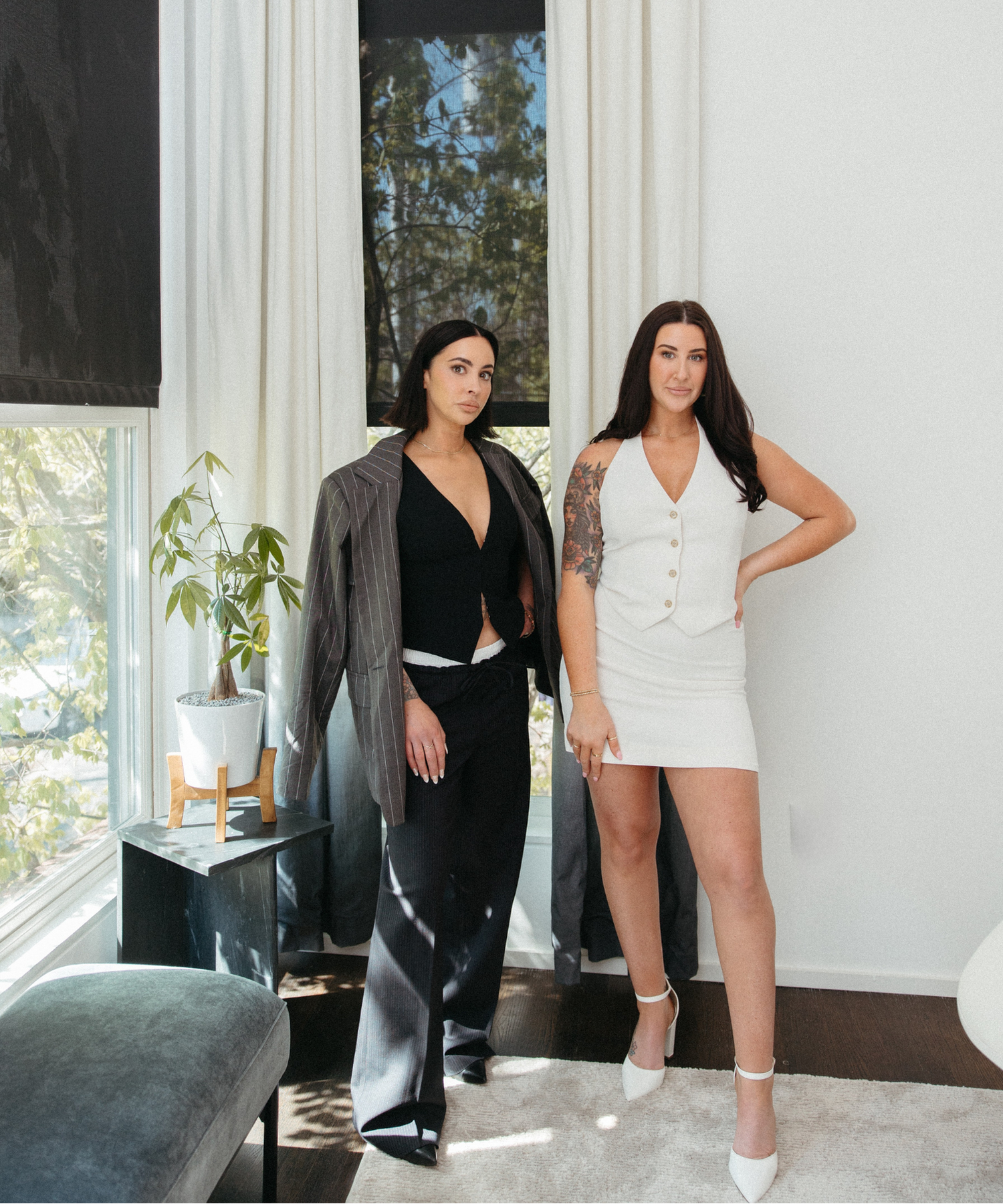 Hannah Morse Cuffman and Amy founders The Aesthetics Club Nashville