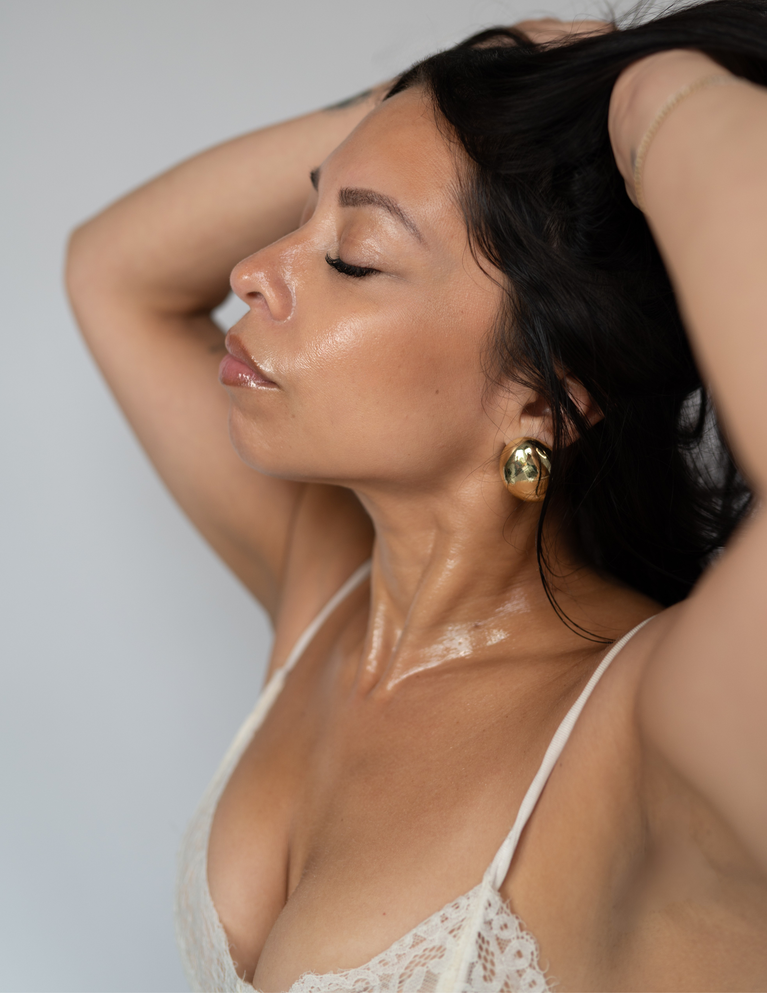 Client with healthy, radiant skin at The Aesthetics Club Nashville