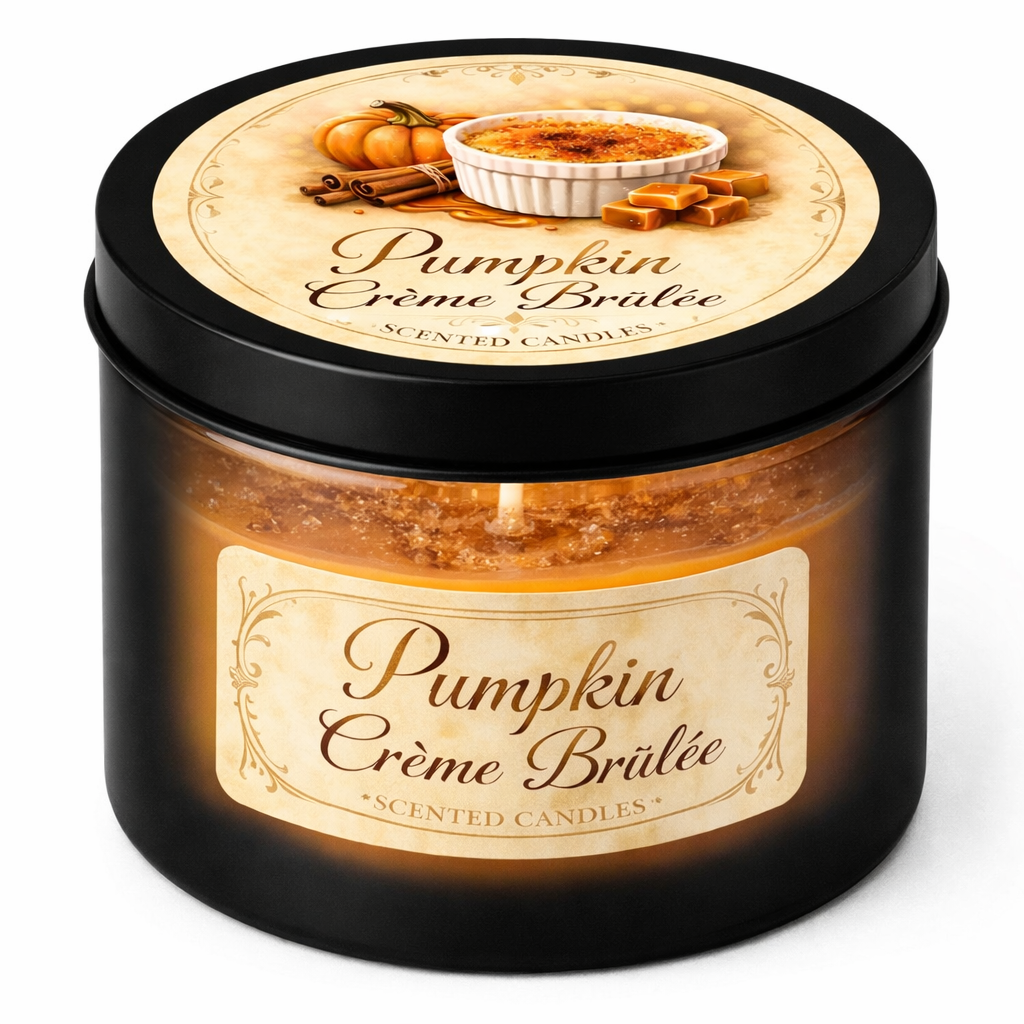 Pumpkin Crème Brûlée Scented Candle