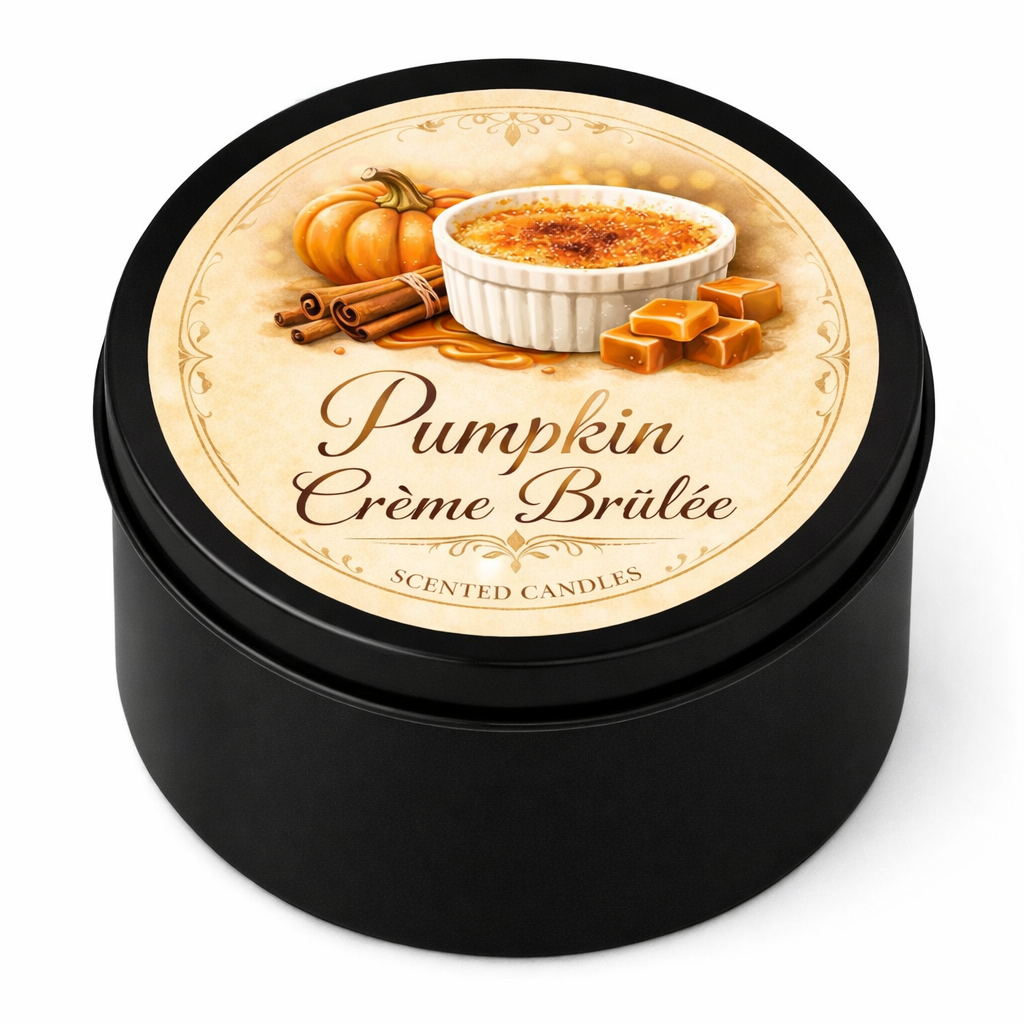 Pumpkin Crème Brûlée Scented Candle