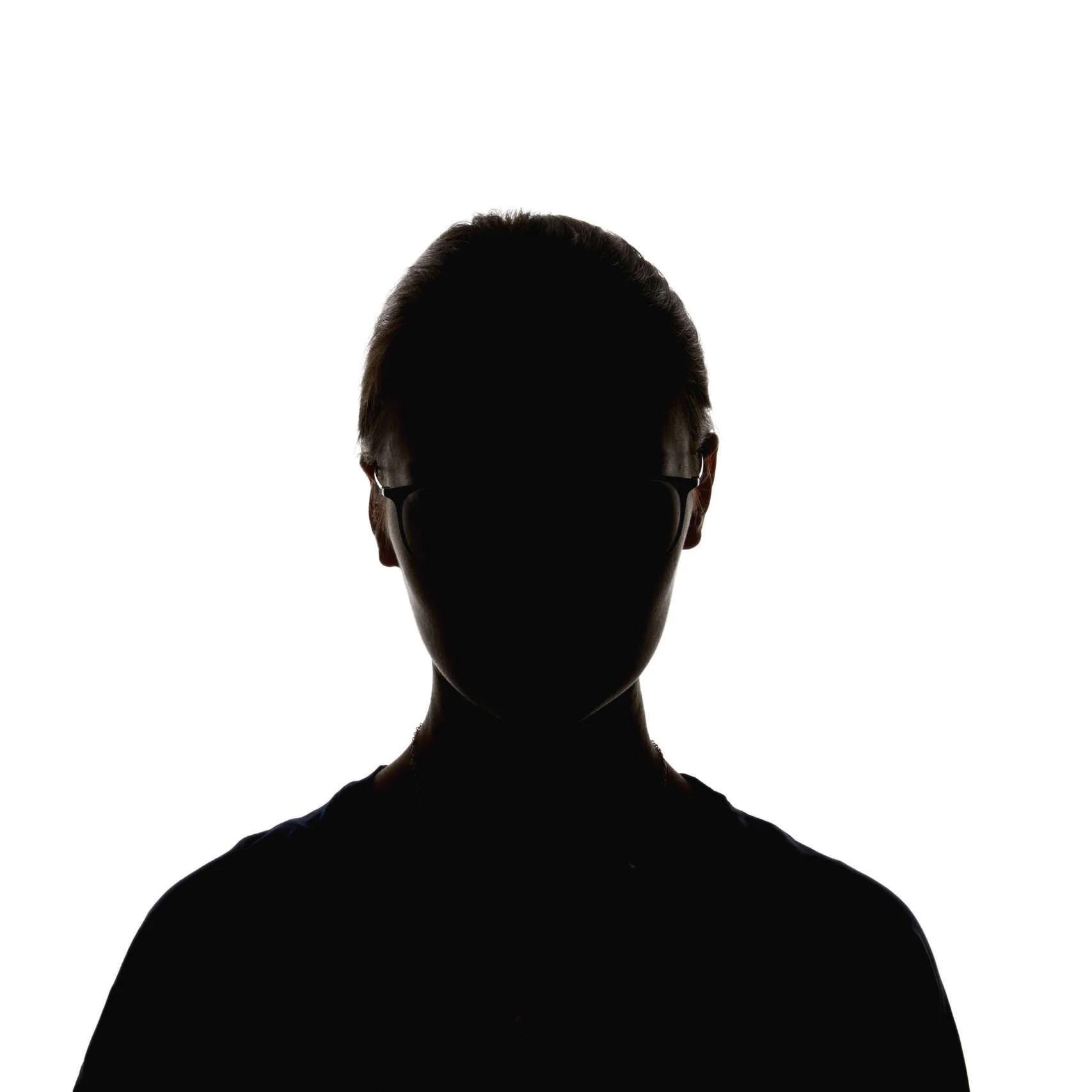 silhouette of Nancy, Director of Middle East