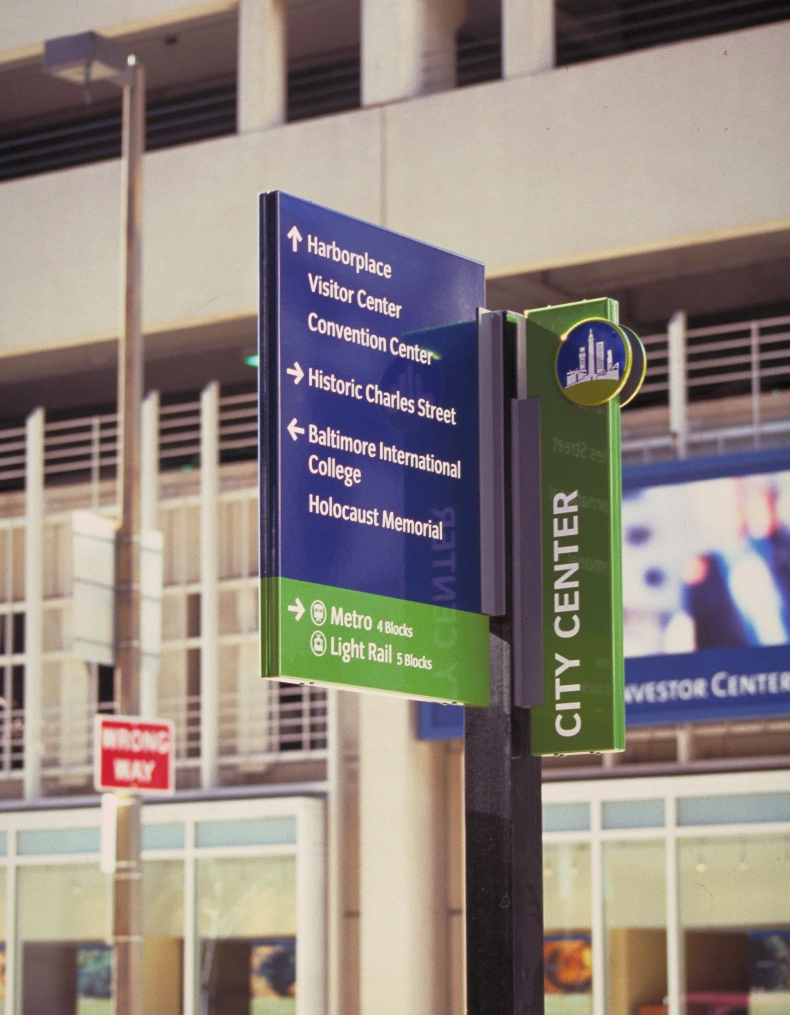 Downtown Baltimore Wayfinding & Signage System