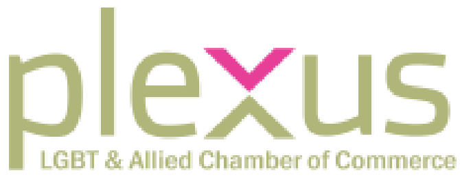 LGBT+ Alliance of December logo with stylized text and pink 'x' in 'lexus'