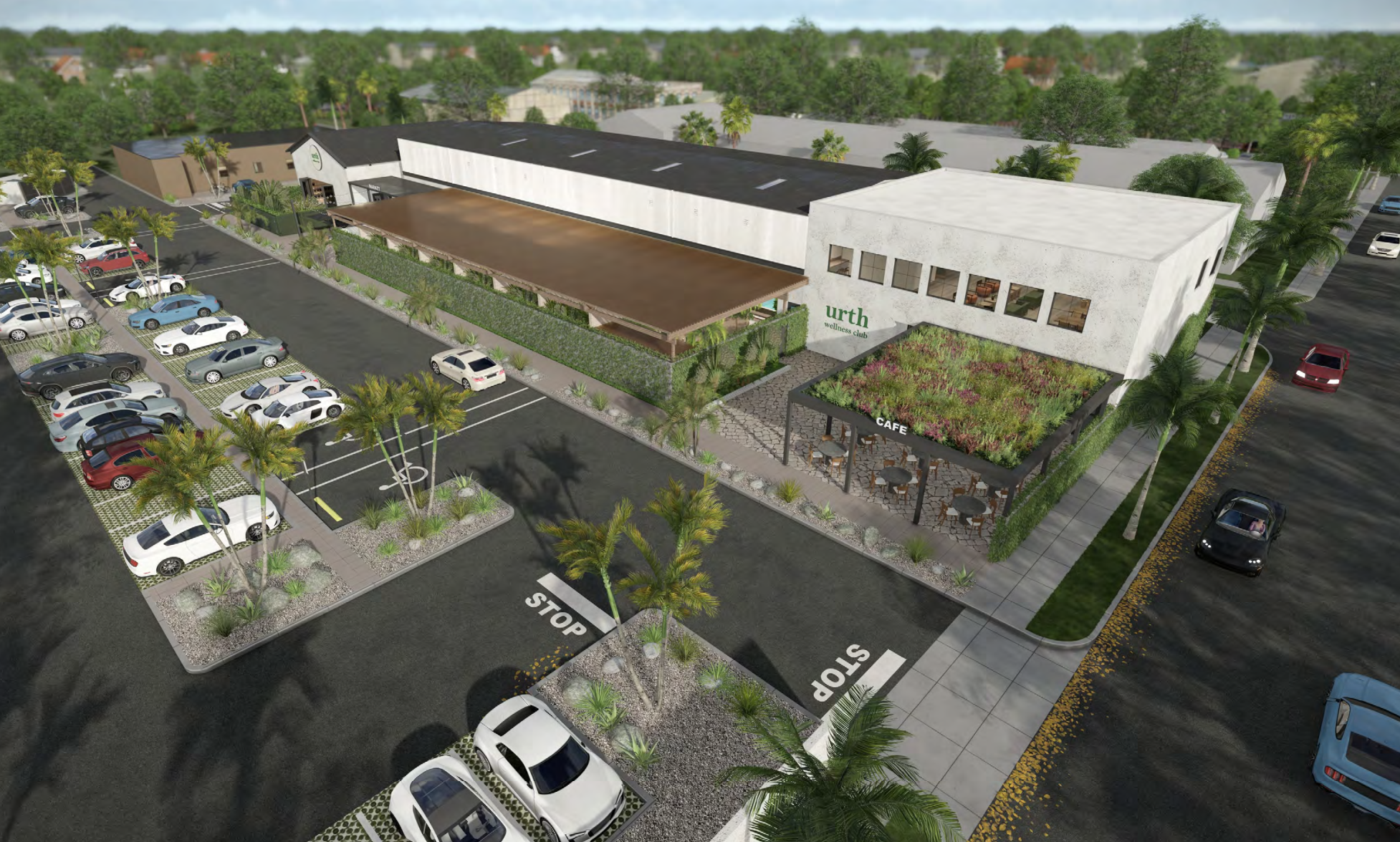 Wellness Club Concept Renderings
