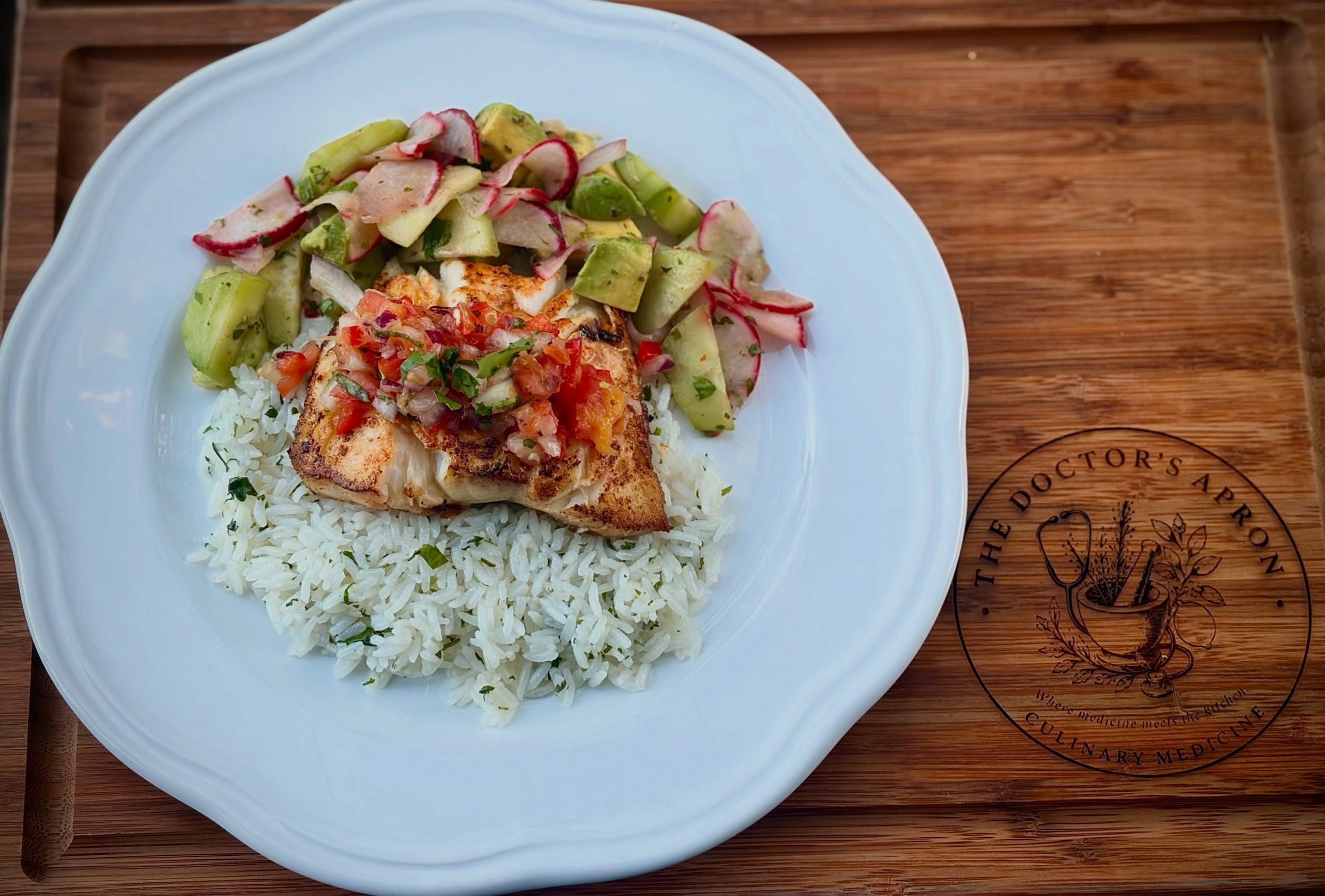 Fresh, delicious seasonal cooking doesn&rsquo;t have to be complicated. 

Thank you to Kenai Red Fishing company @kenairedfishcompany for this wild Pacific cod! 
Kenai-Red offers sustainably caught, ethically processed Alaskan wild caught halibut, sa