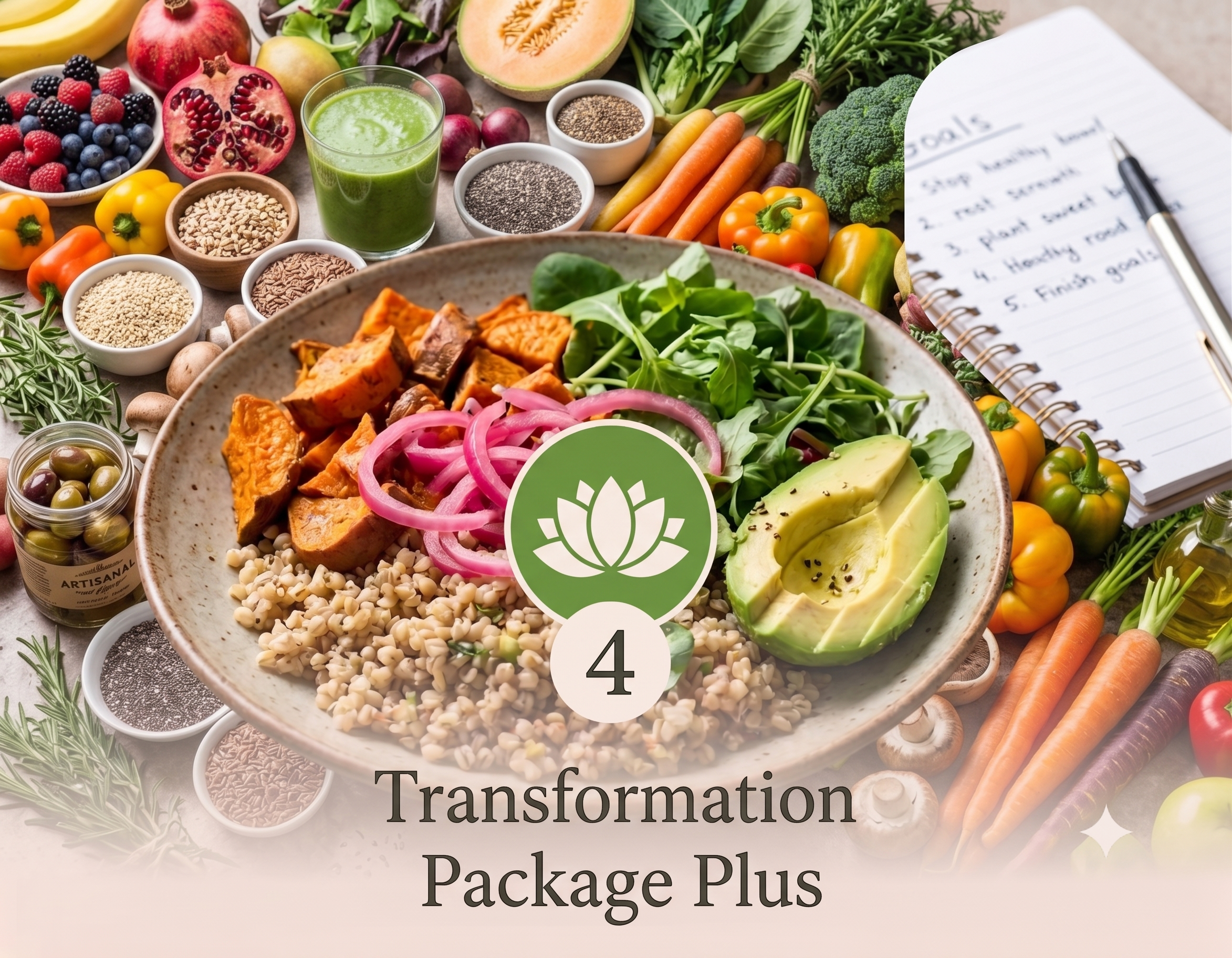 Transformation Package Plus - The Doctor's Apron - Culinary Medicine Portland Oregon and Vancouver Washington