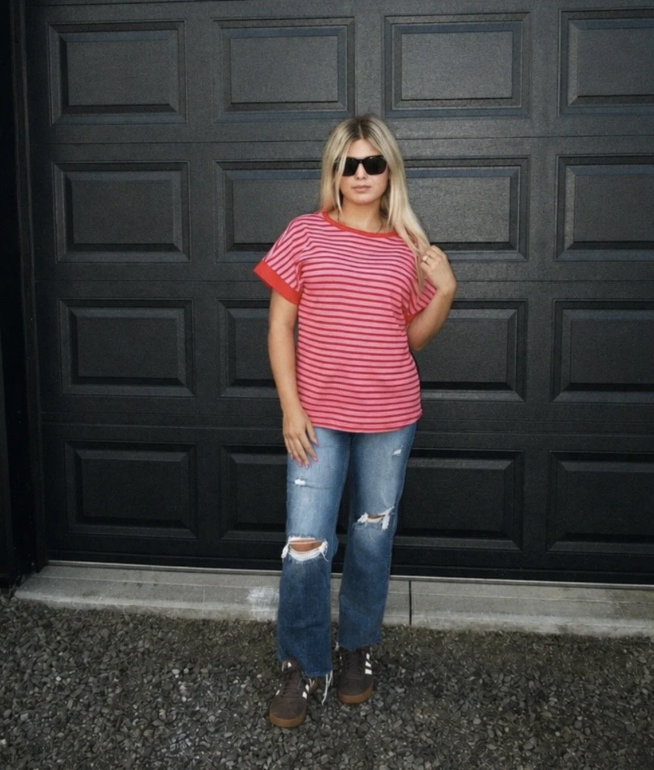 Striped Short Sleeve