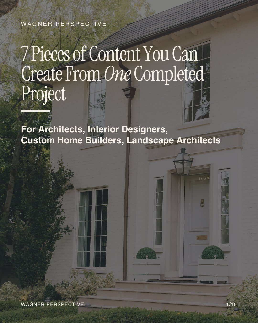 Architects, interior designers, custom home builders and landscape architects, I am FREAKING begging you to stop posting one beautiful project reveal and then acting like the project has been permanently retired from the internet. 😭🙏🙏⁠
⁠
You spent
