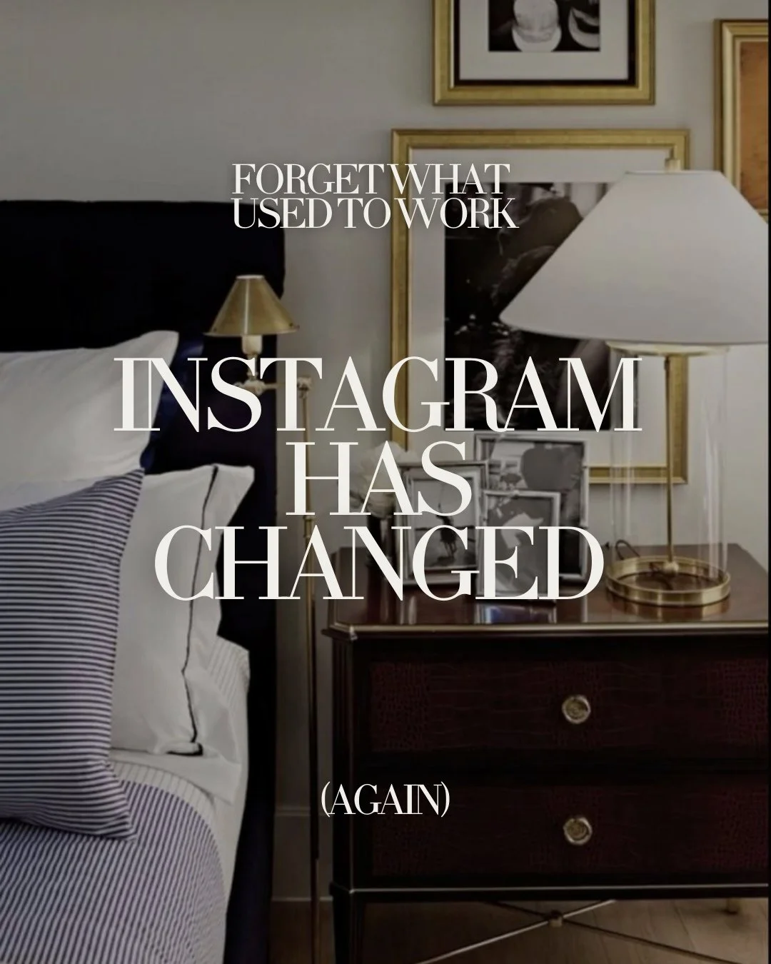 If you're still following 2023&rsquo;s Instagram advice&hellip; we need to talk. 💬⁠
⁠
Instagram changes all the time, and it's a lot to keep up with! The good news? You no longer have to stress over a long list of potential mistakes. Just focus on s