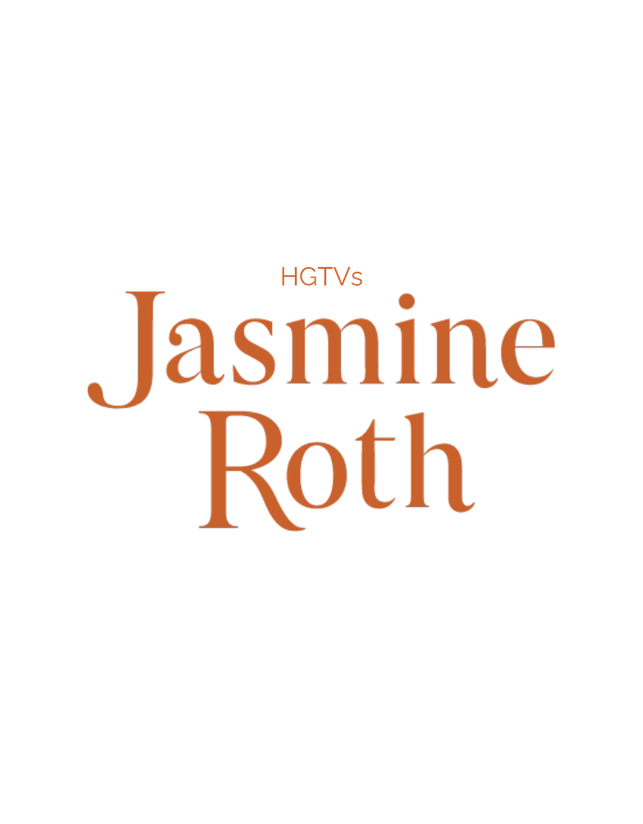 Jasmine Roth logo, HGTV host and designer