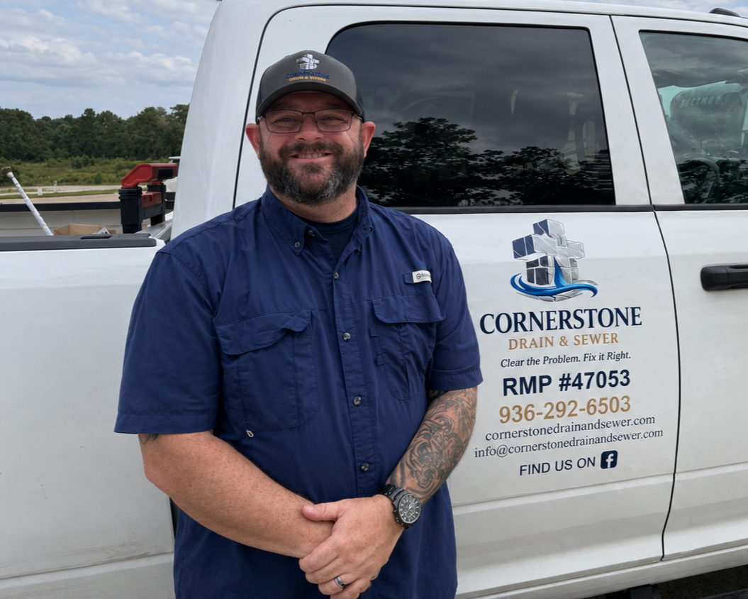 Cornerstone licensed plumber serving homeowners in The Woodlands Texas