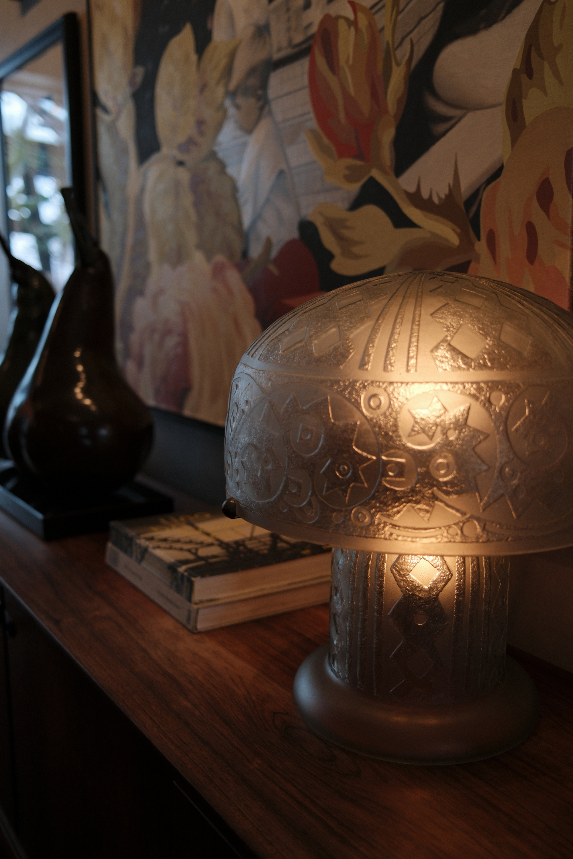 lamp and decor