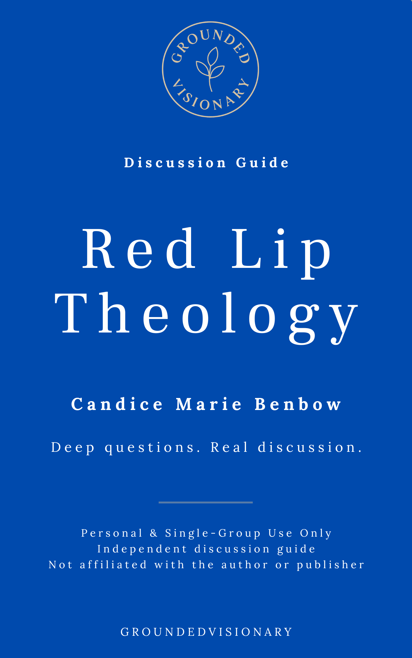 Red Lip Theology — Candice Marie Benbow | Book Club Discussion Guide