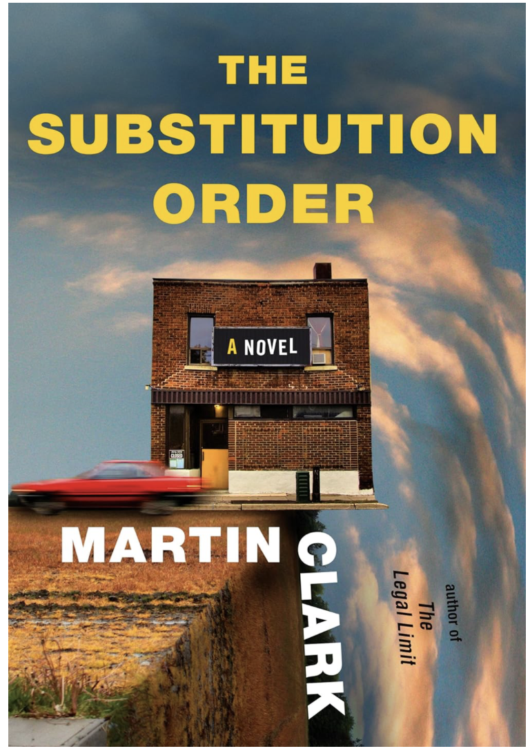 The Substitution Order by Martin Clark book club discussion guide for mystery, legal thriller, and courtroom fiction readers