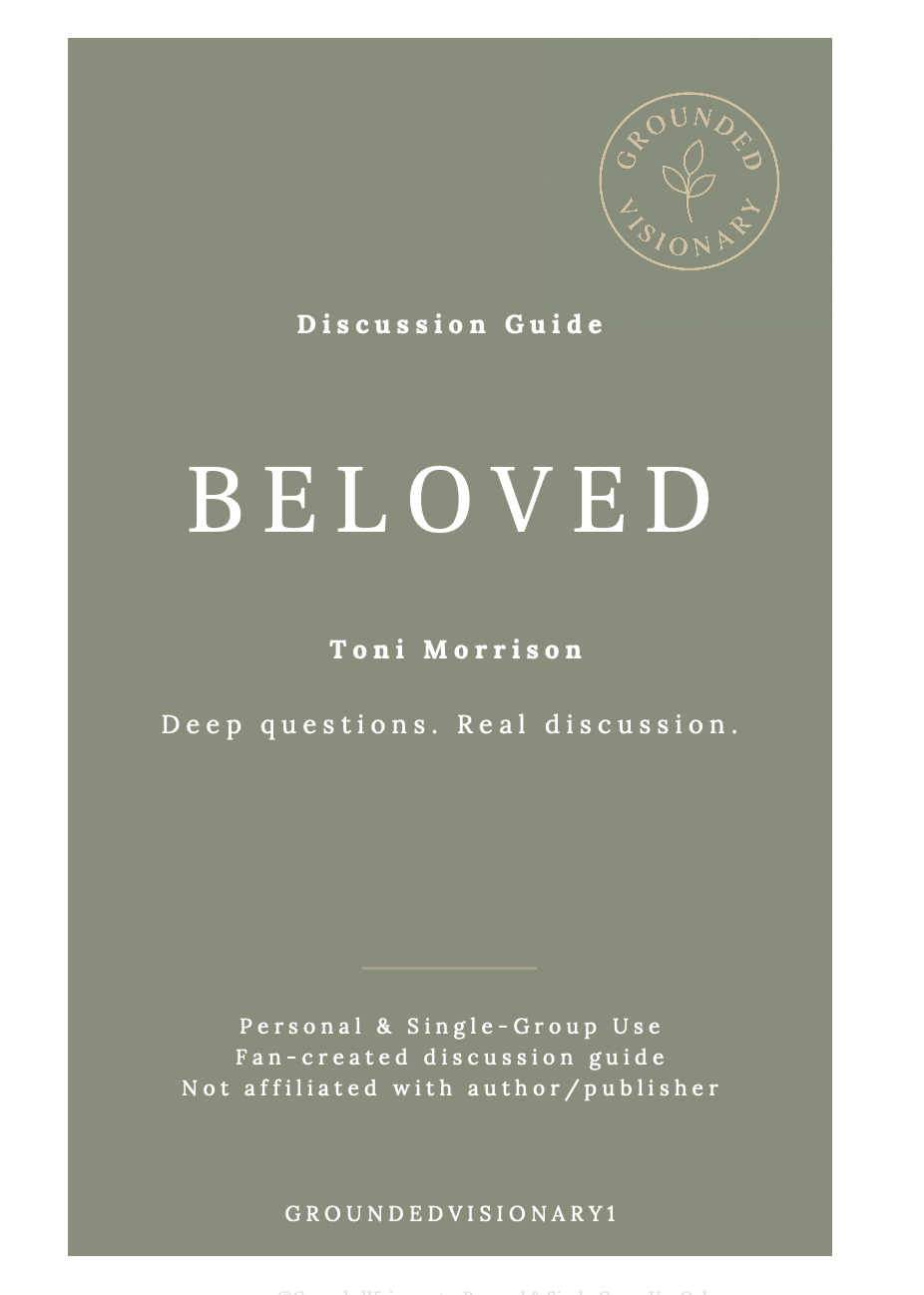 Beloved — Toni Morrison | Book Club Discussion Guide