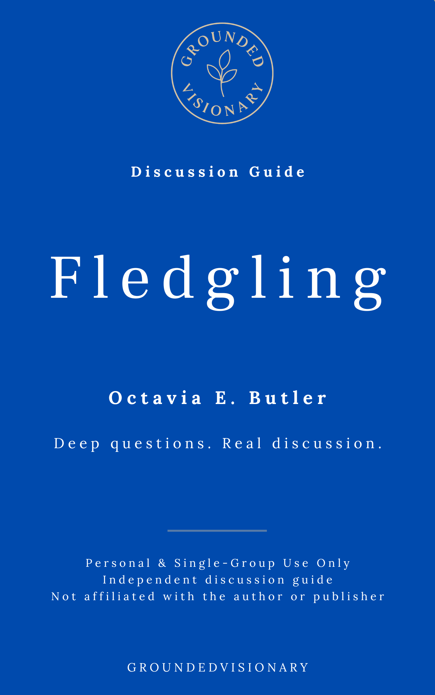 Fledgling - Octavia Butler | Discussion Guide