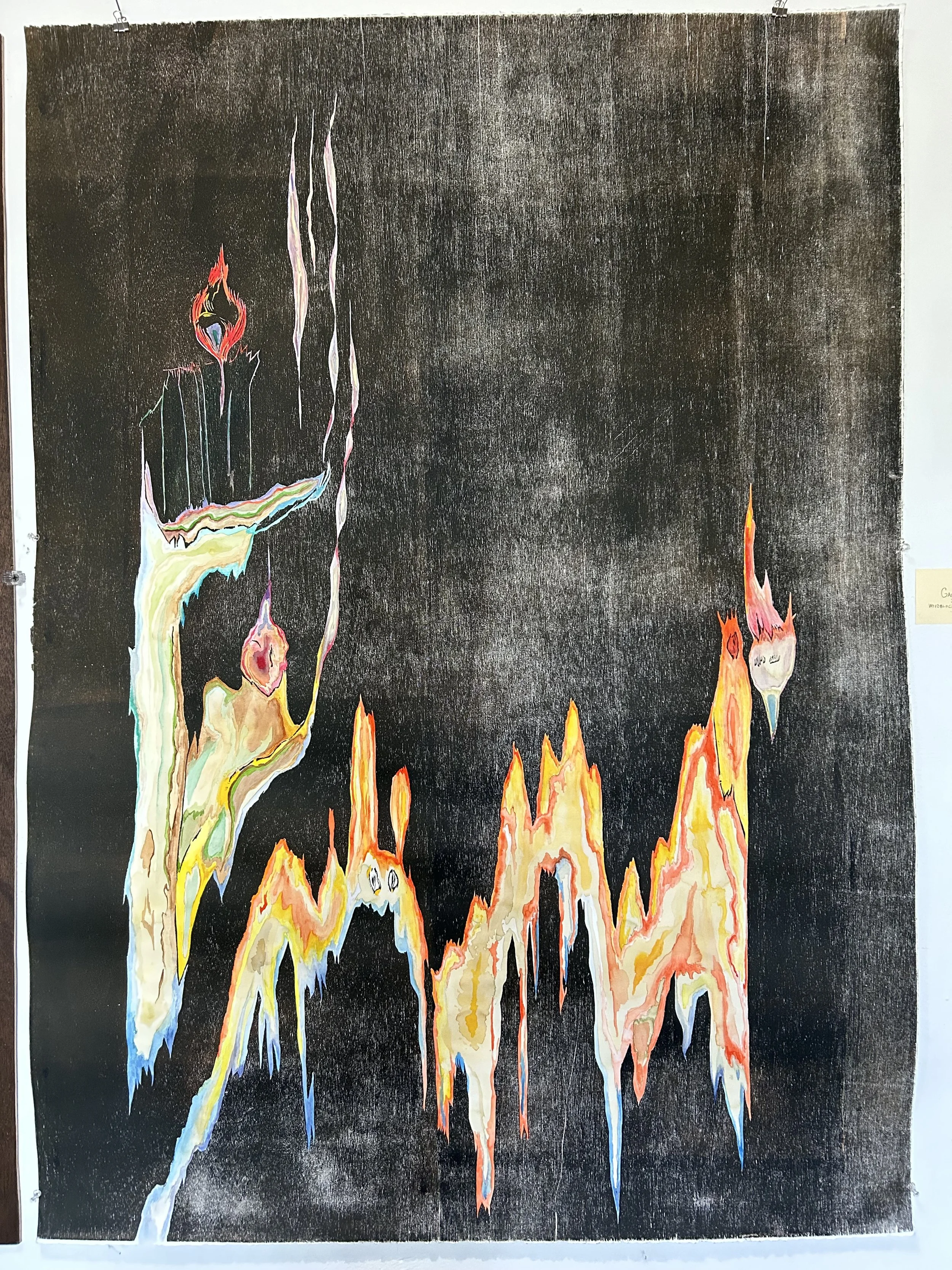 Gangbusters Limited Run Block Print