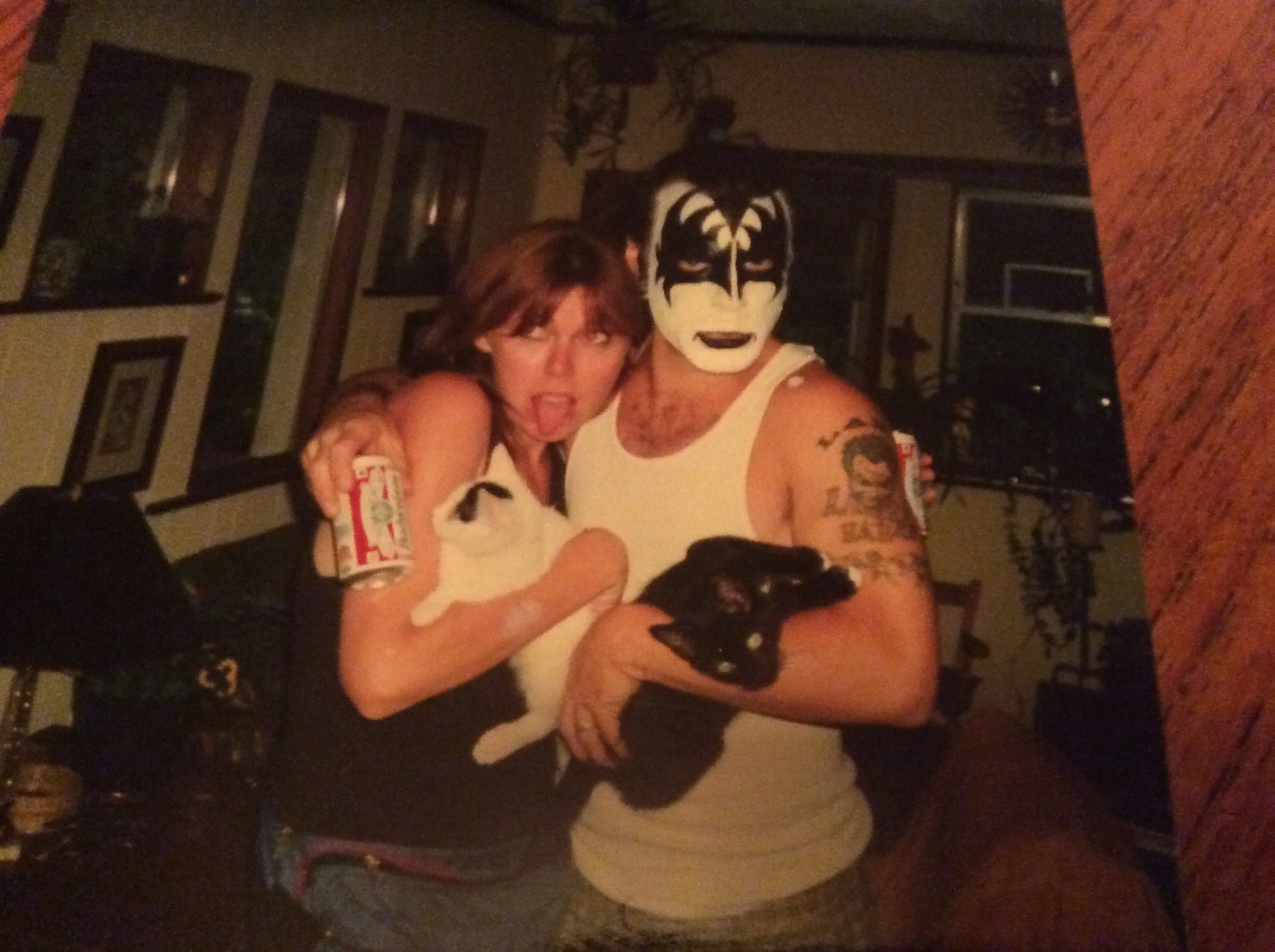 Reunion Tour Party, August 31 1996– Hell’s Half Acre, Tukwila. L-R: Sophie, Patti, the author &amp; Ramone