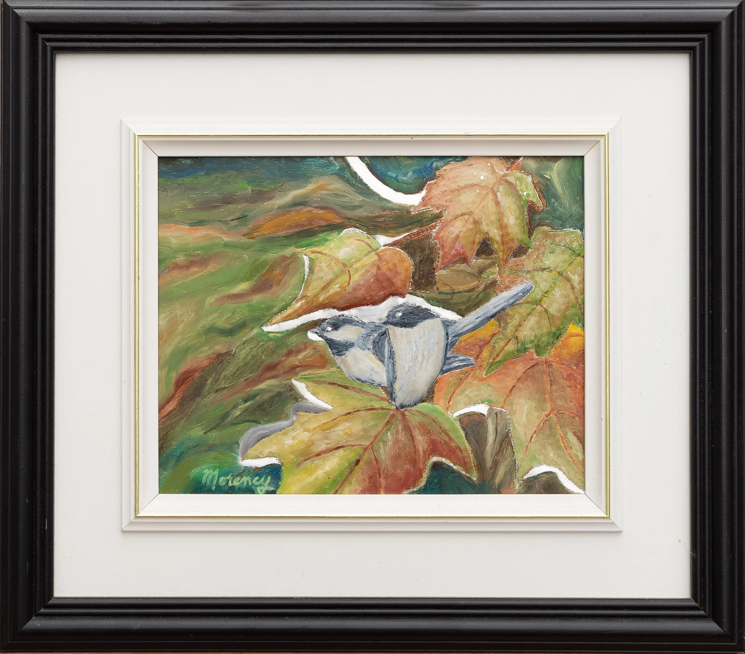 Ces amoureux d'automne, 8"x10"