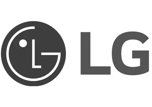 LG black and white logo