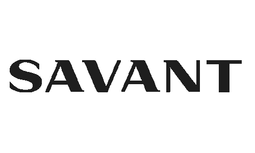 A logo with the word 'SAVANT' in black capital letters.