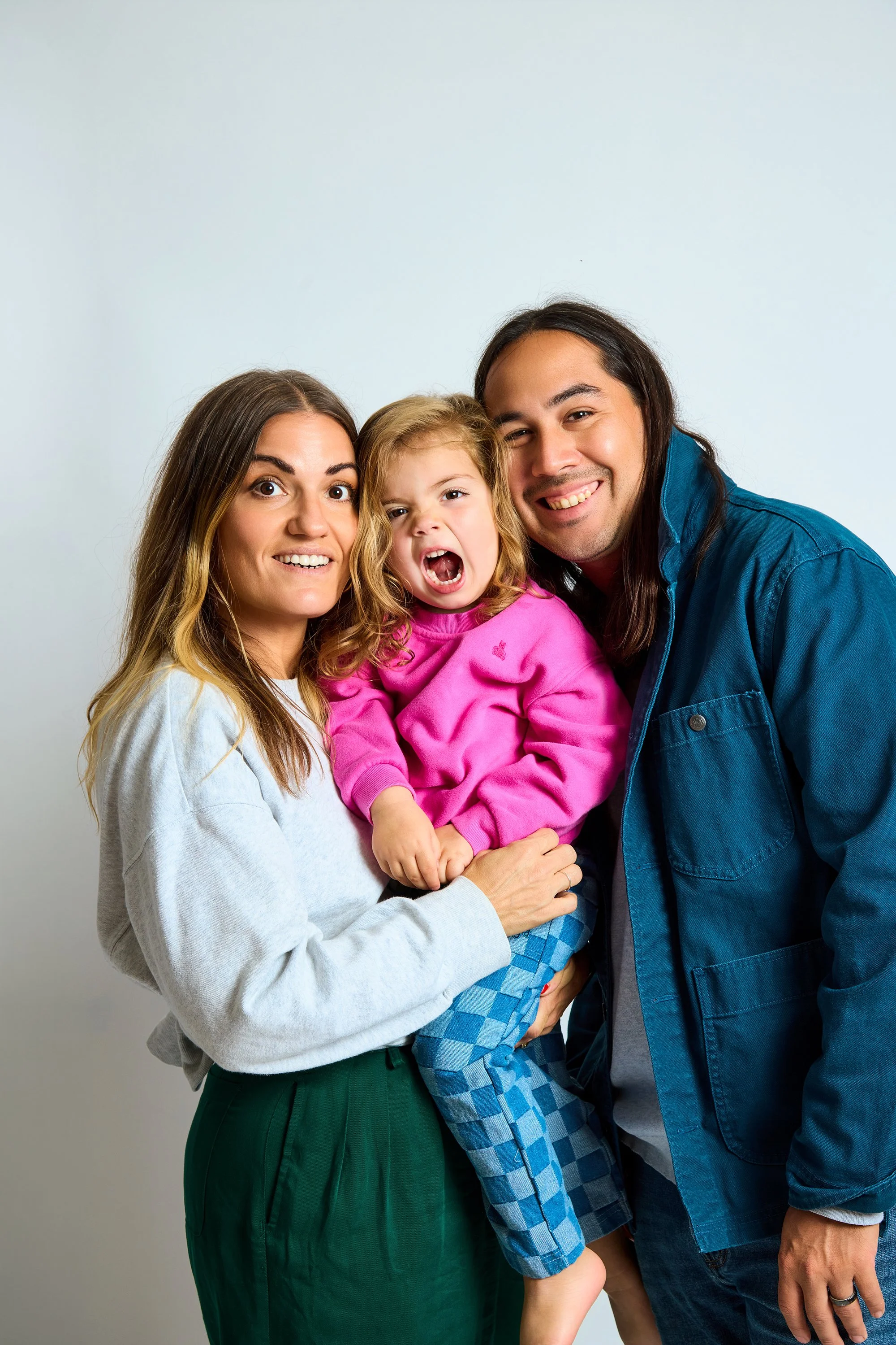 family portrait during brooklyn photo session
