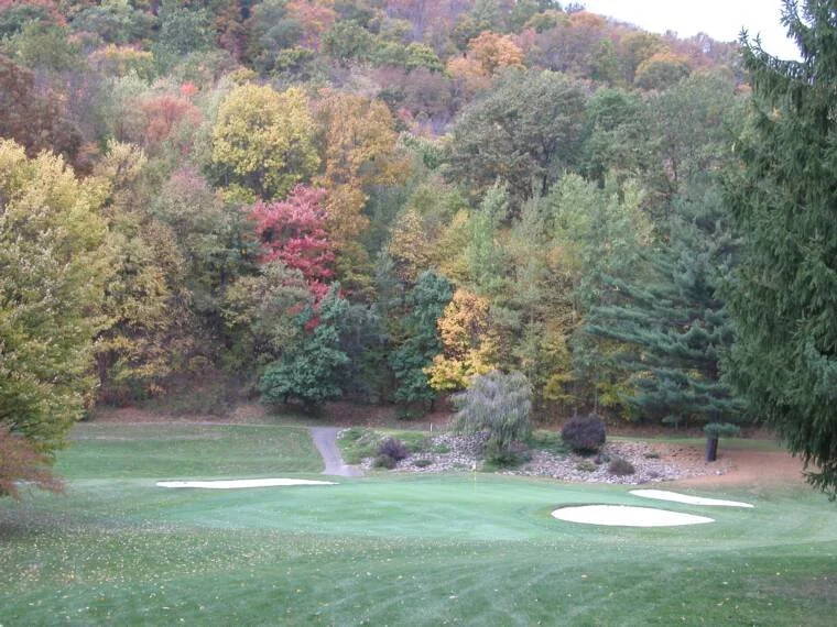 #7: A medium length par 3 that is well bunkered and difficult to putt.