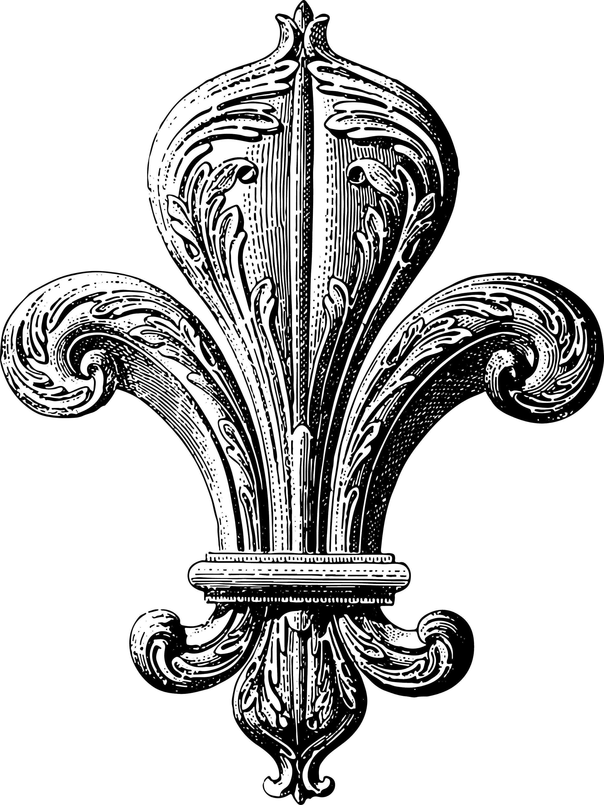 A detailed, ornate white line drawing of a decorative urn with intricate patterns and swirling designs on a black background.
