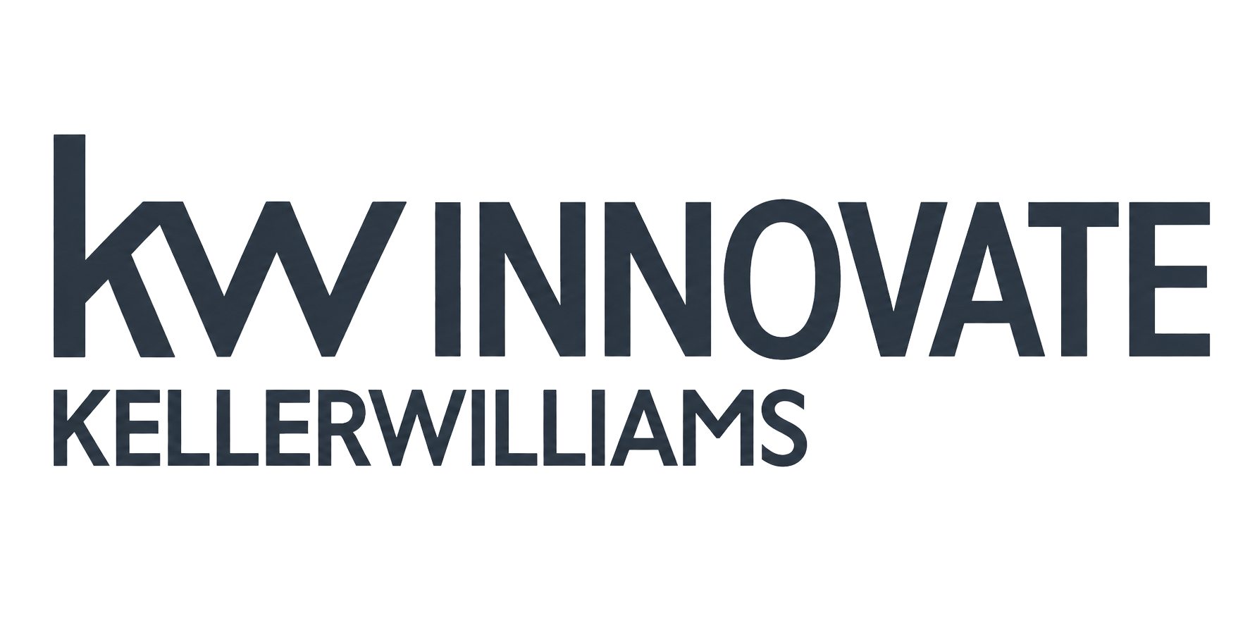 KellerWilliams logo with the words 'KW INNOVATE' in large capital letters underneath the word 'kw' in lowercase.