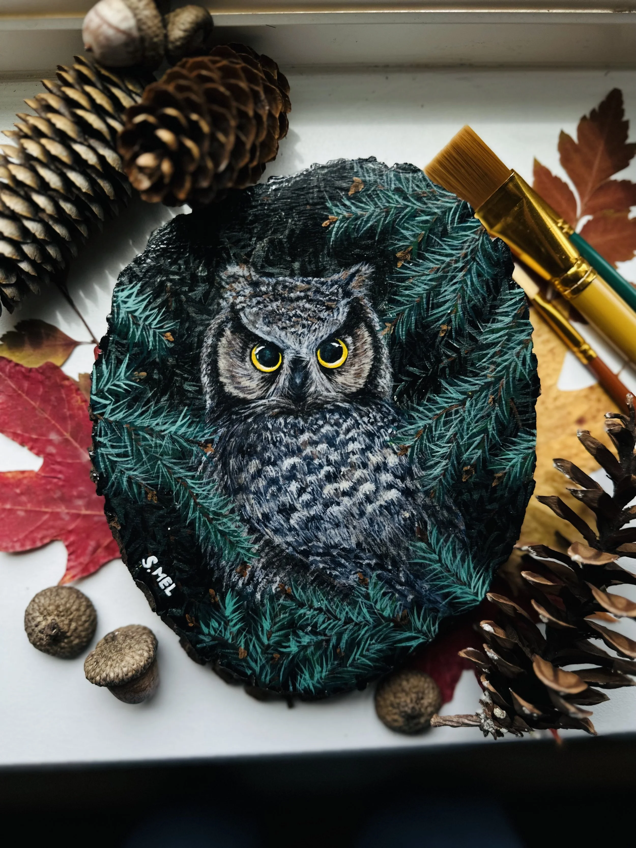 “Guardian of the Pines” Original Painting