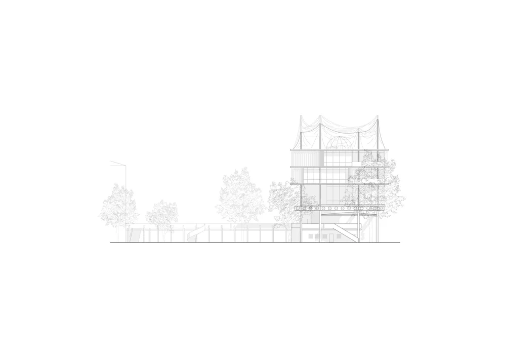 South elevation