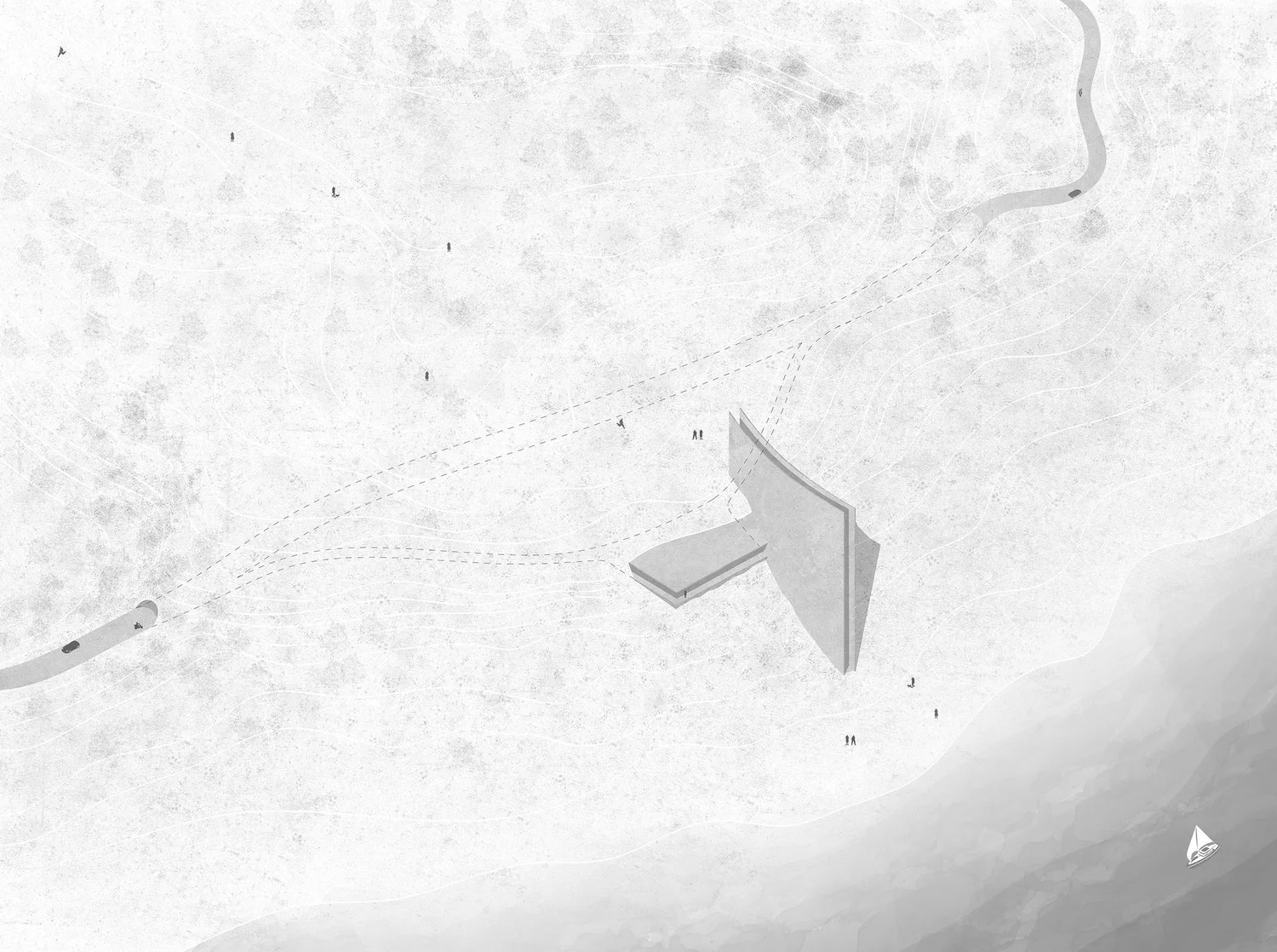 Axonometric drawing