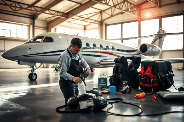 Aircraft Exterior Detailing Cleaning Services in Denver and Surrounding Areas.