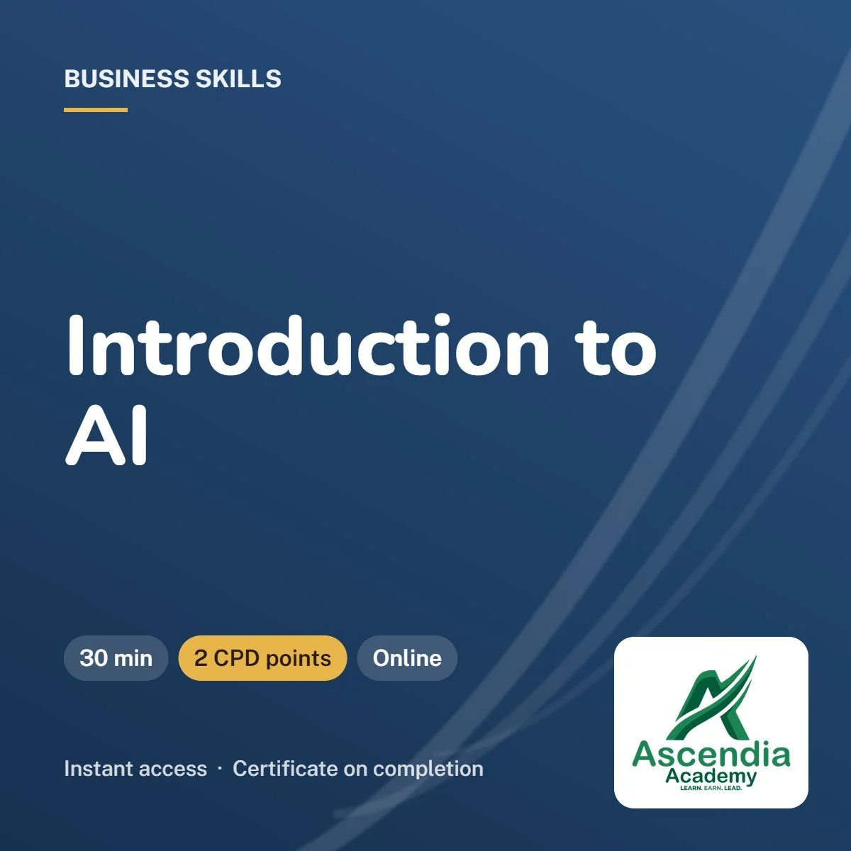 Introduction to AI