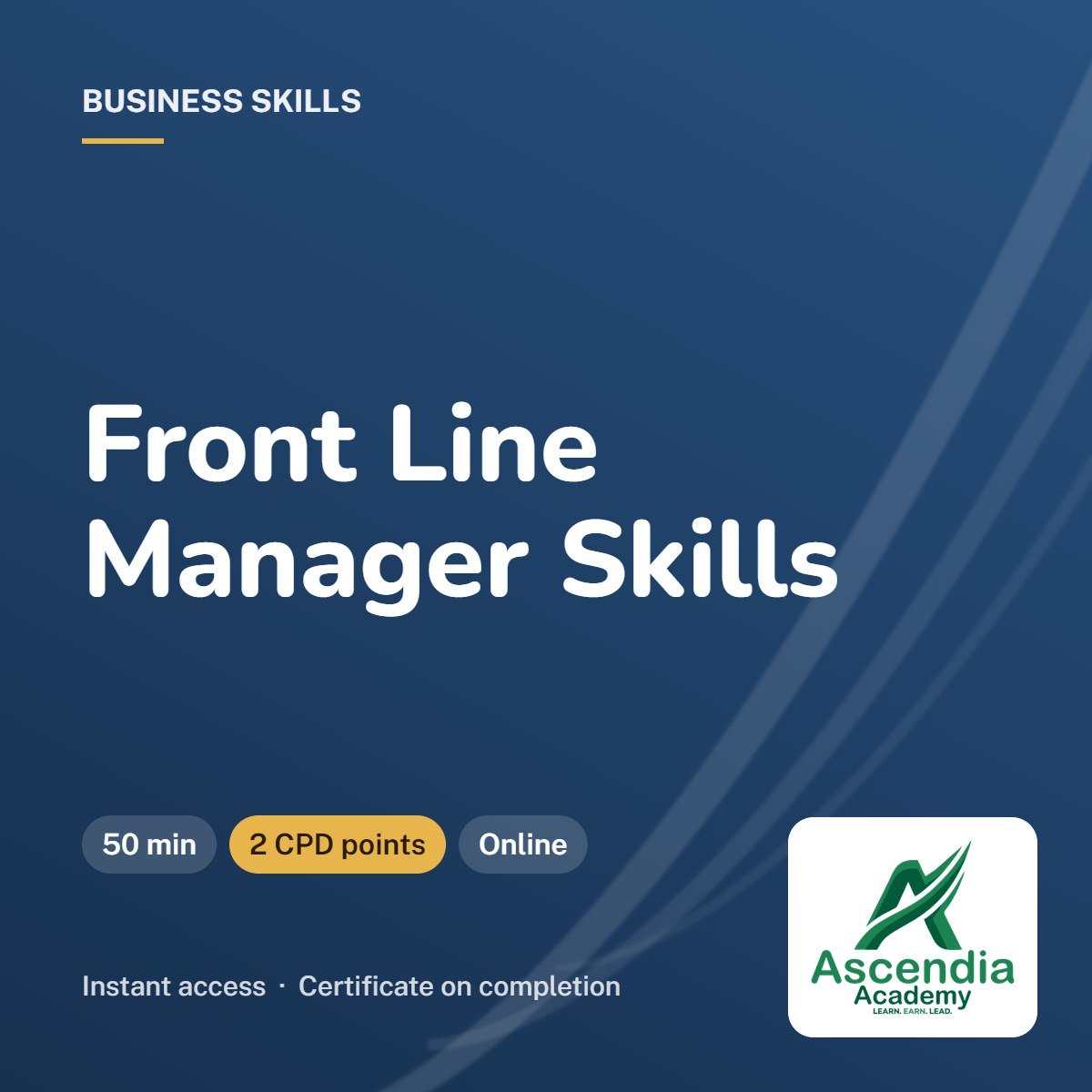 Front Line Manager Skills