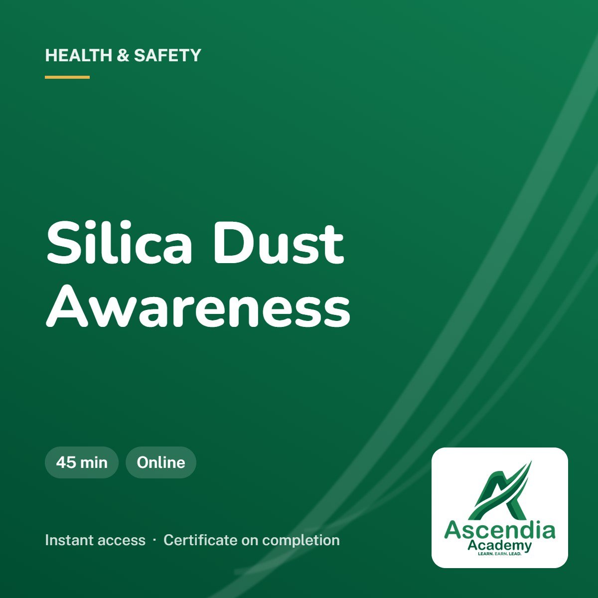 Silica Dust Awareness