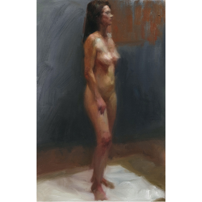 Abby I - 12x18" Oil on canvas