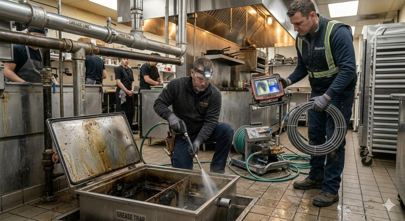 Commercial Kitchen & Grease Trap Maintenance