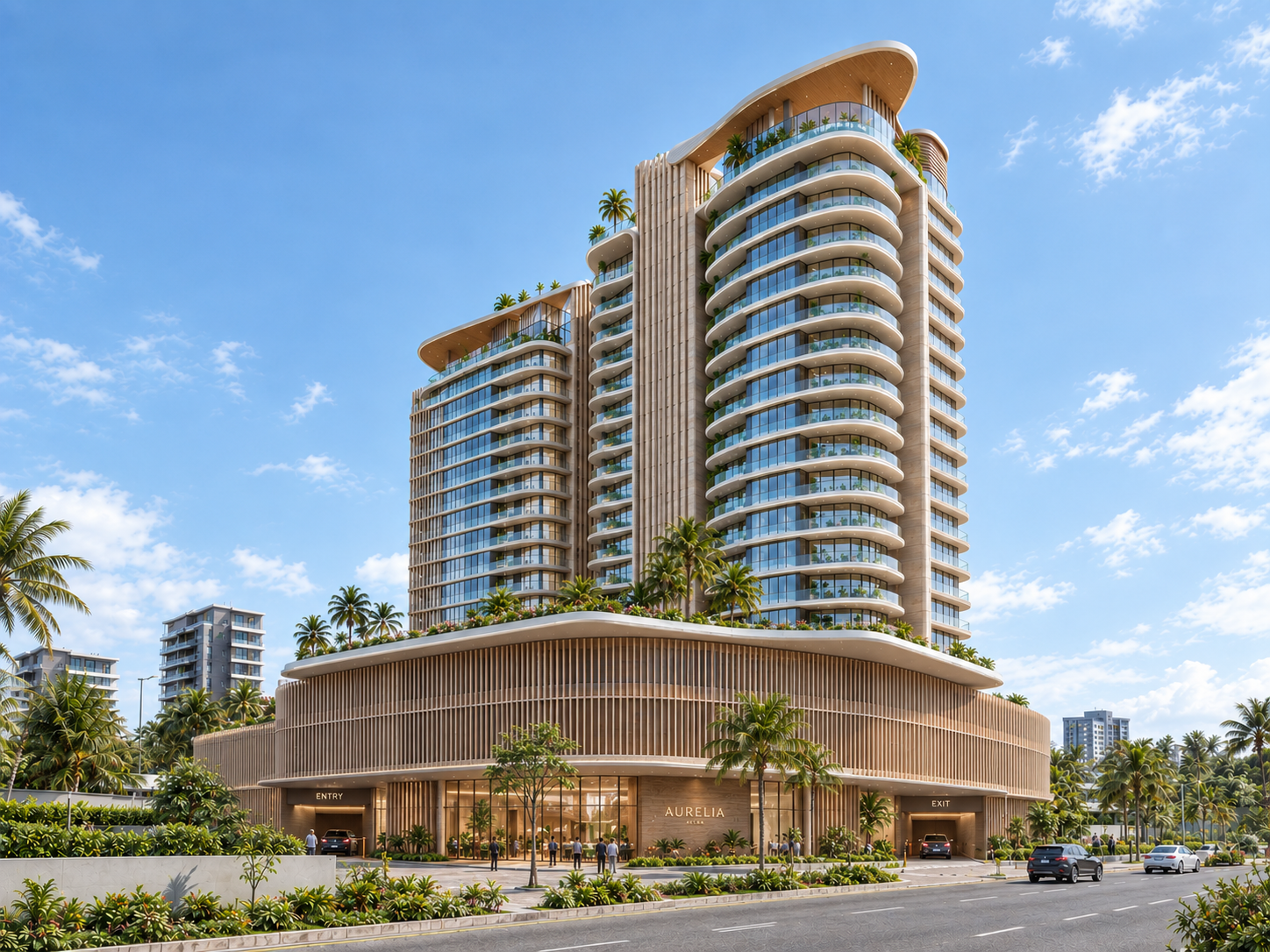 Aurelia Accra_ Tropical Slatted Tower Complex.png